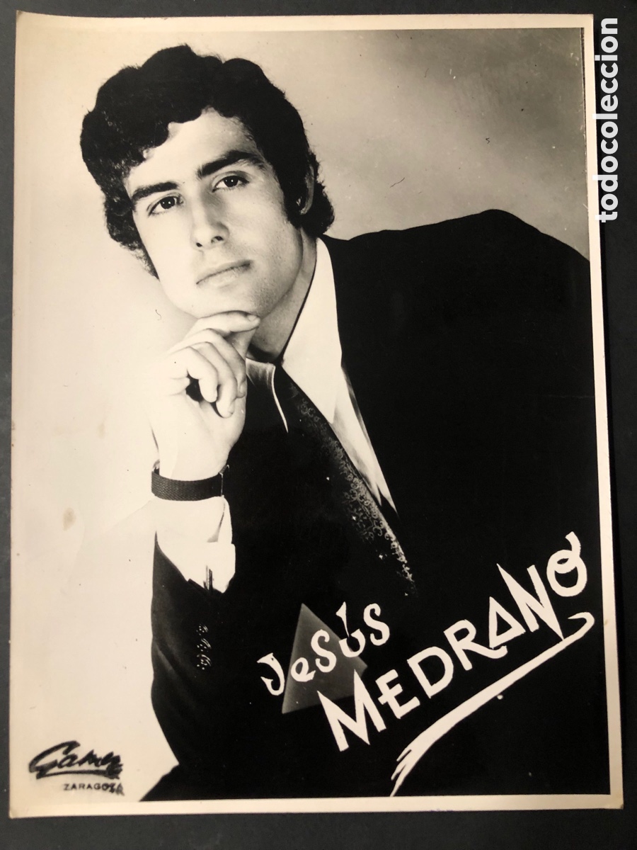 Photos de Chanteurs et Chanteuses: Foto original del cantante Jes&uacute;s Medrano