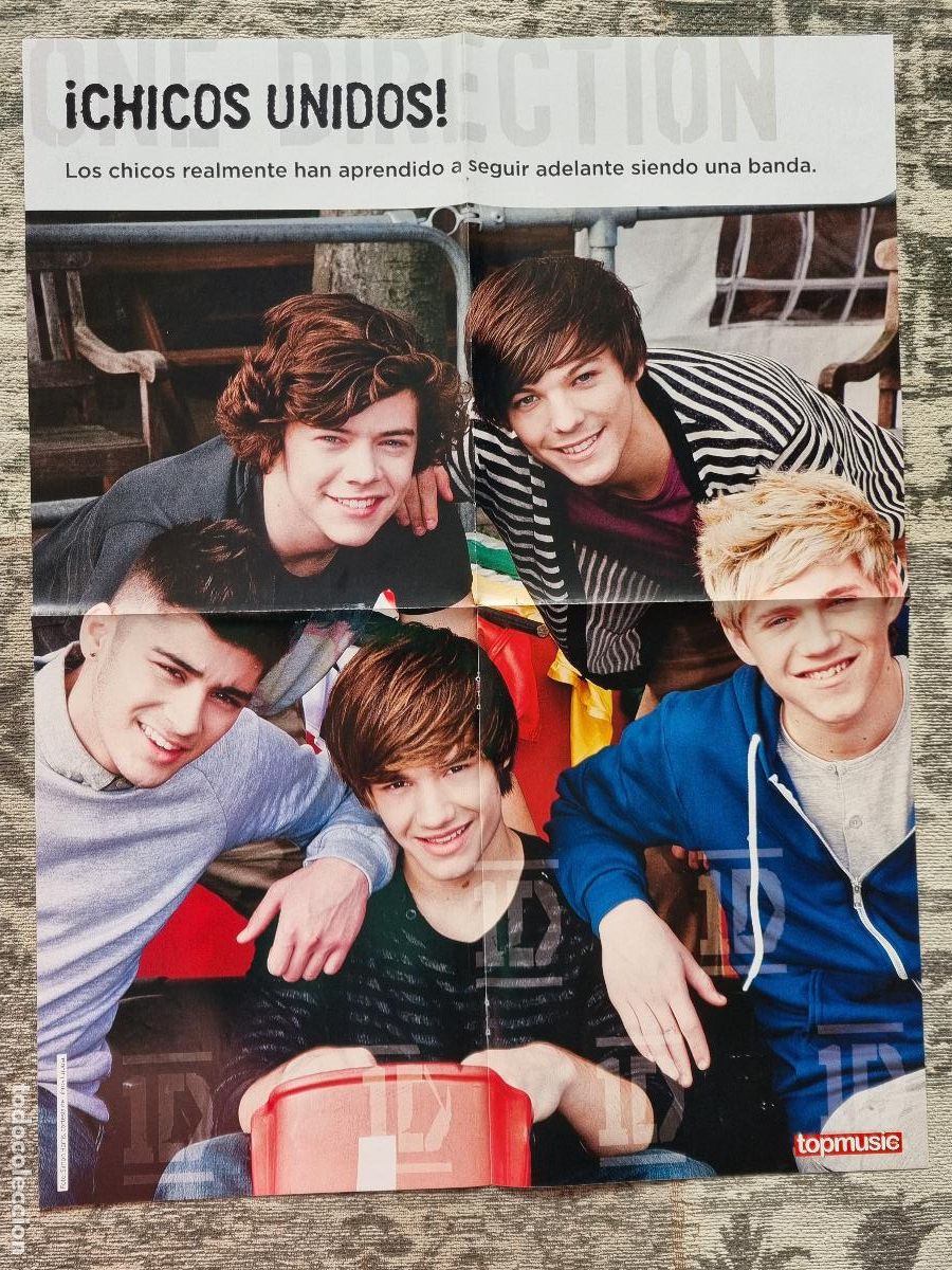 Photos de Chanteurs et Chanteuses: POSTER ONE DIRECTION - 1D - REVISTA TOPMUSIC & CINE / TOP MUSIC & CINE