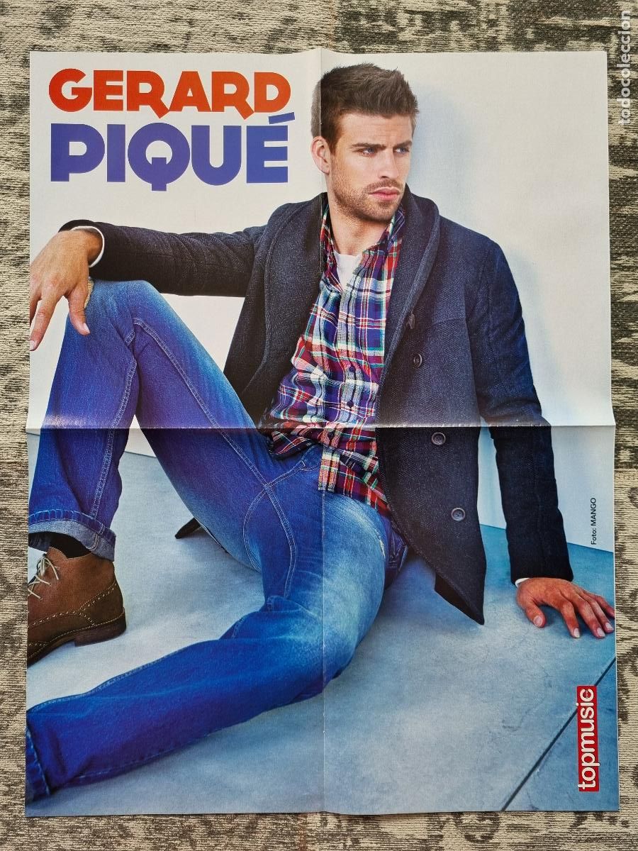 Fotos von Musikern: POSTER GERARD PIQU&Eacute; - AURYN - REVISTA TOPMUSIC & CINE / TOP MUSIC & CINE
