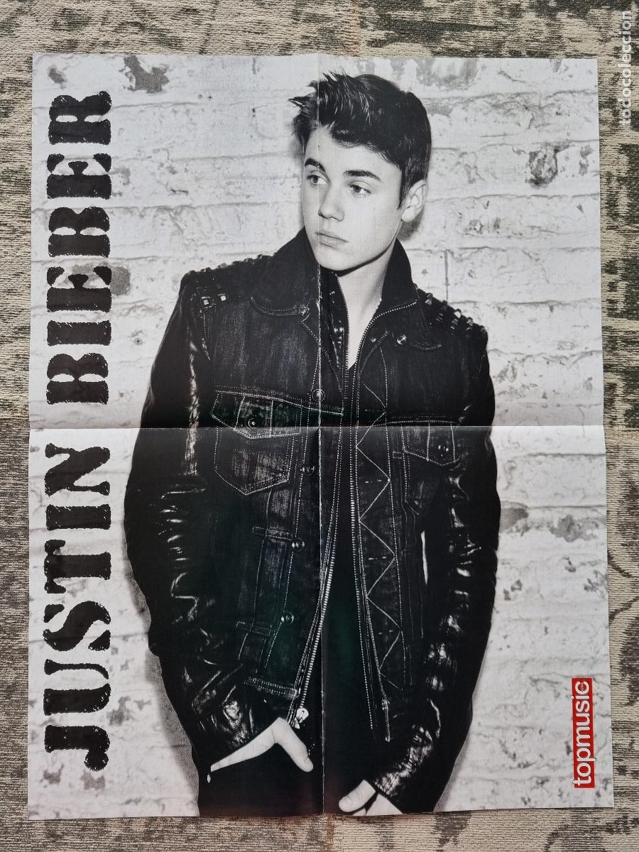 Fotos von Musikern: POSTER JUSTIN BIEBER - XUSO JONES - REVISTA TOPMUSIC & CINE / TOP MUSIC & CINE