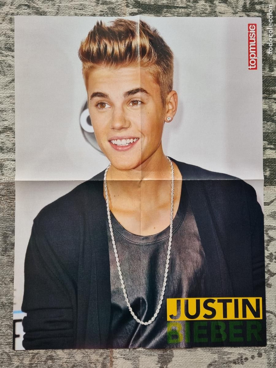 Fotos von Musikern: POSTER JUSTIN BIEBER - AURYN - REVISTA TOPMUSIC & CINE / TOP MUSIC & CINE