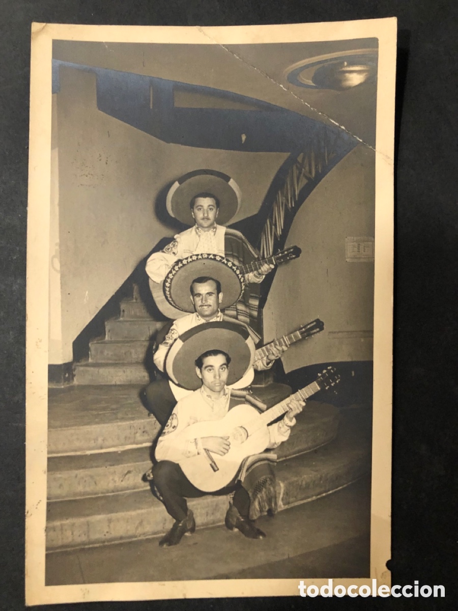 Fotos von Musikern: Foto original de tr&iacute;o mexicano