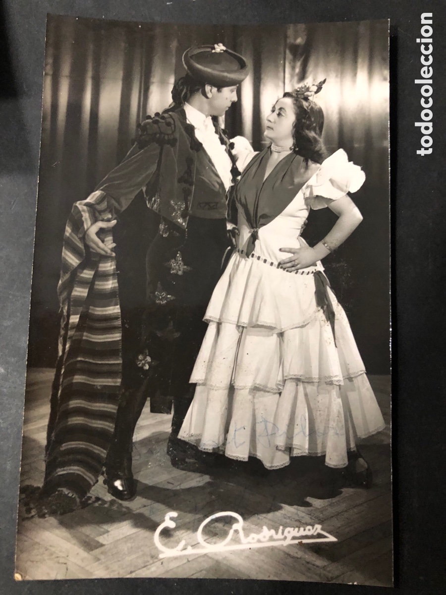 Fotos von Musikern: Foto original de pareja de baile foto E Rodr&iacute;guez Madrid