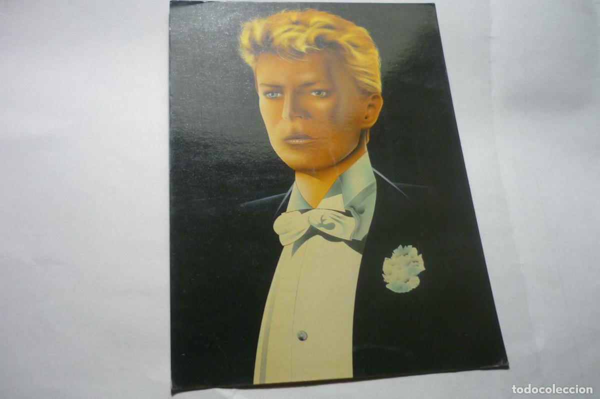 Fotos von Musikern: postal cantante d.bowie