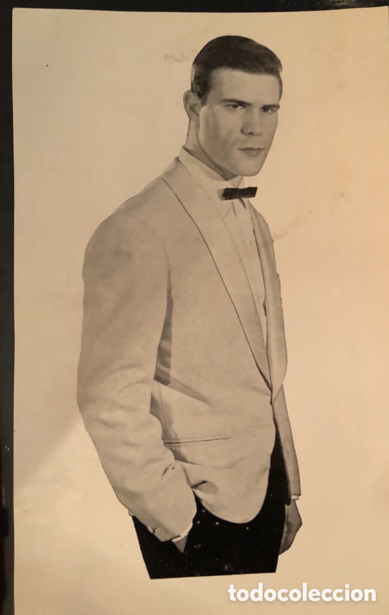 Fotos von Musikern: Tarjeta del cantante de tangos Pedro Cueto