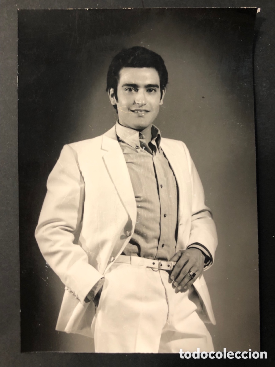Fotos von Musikern: Foto original del cantante Edy Eddy Moreno