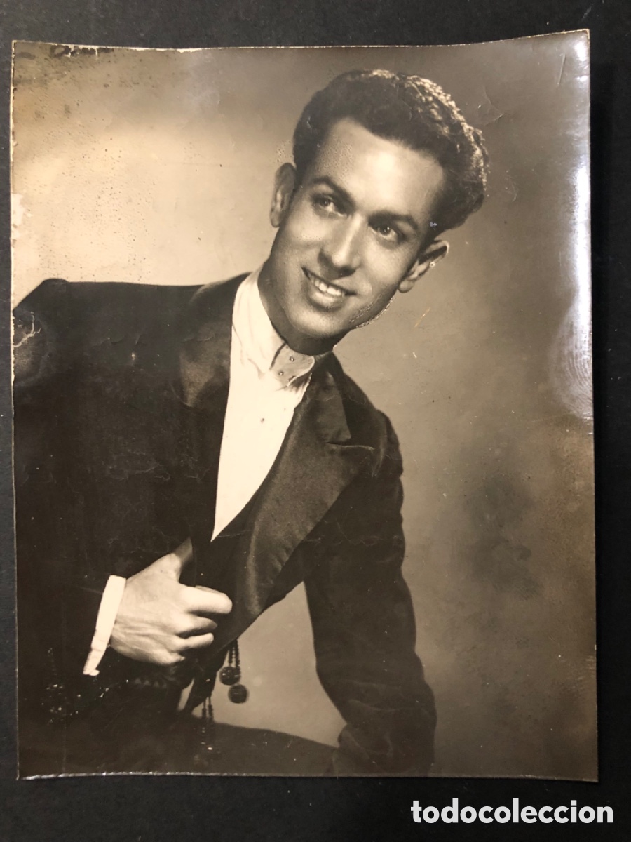 Fotos von Musikern: Foto original del bailar&iacute;n Curro Gallardo