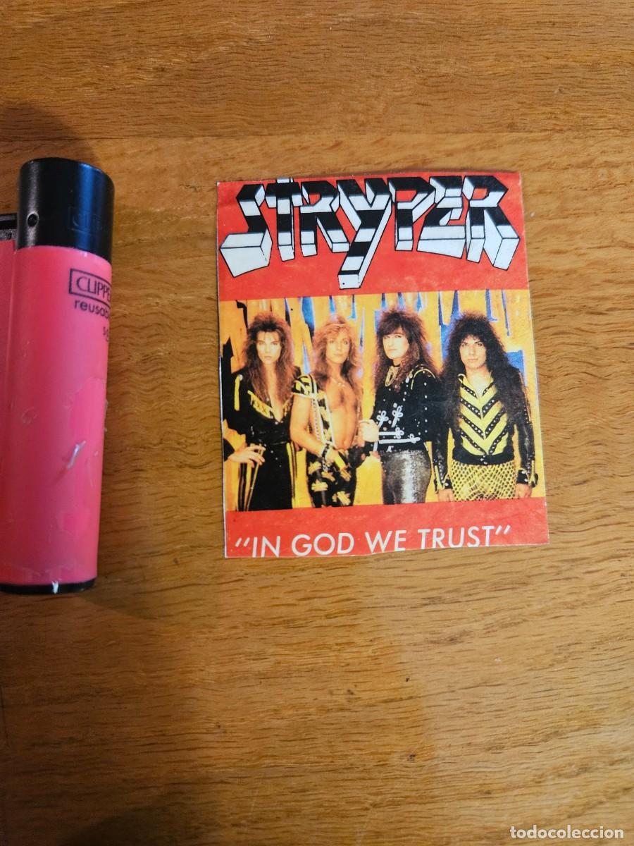 Photos of Singers: Pegatina grupo STRYPER - In God We Trust
