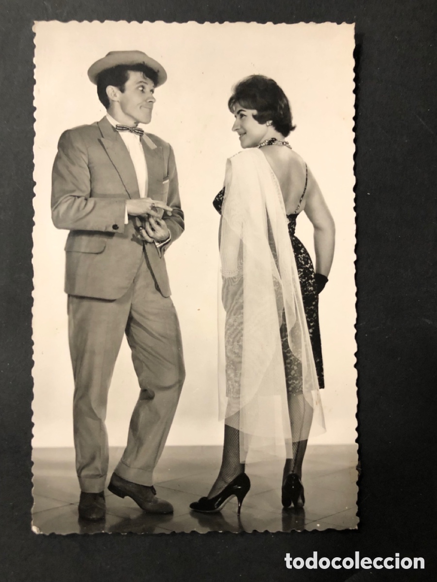 Photos of Singers: Foto original de vedette con pareja