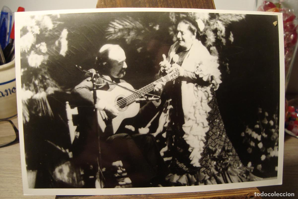 Photos of Singers: ANTIGUA FOTOGRAFIA DE CANTAORA FLAMENCA FLAMENCO SIN IDENTIFICAR.