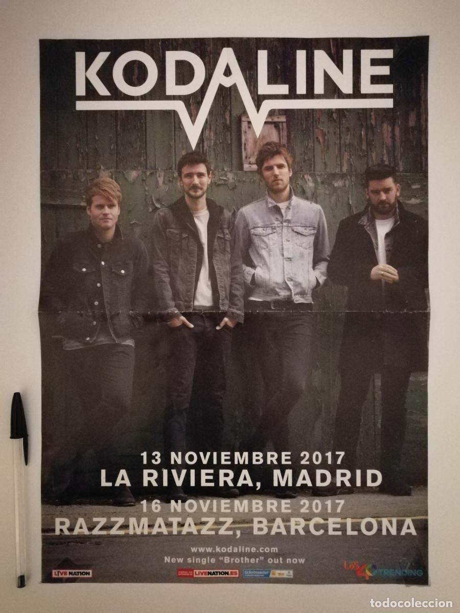 Photos de Chanteurs et Chanteuses: CARTEL ORIGINAL -A3- KODALINE - INDIE ROCK ALTERNATIVO - CONCIERTO ESPA&Ntilde;A