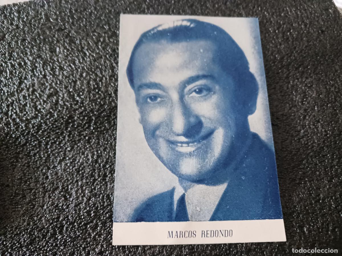 Photos of Singers: peque&ntilde;a lamina, papel fino, tenor marcos redondo