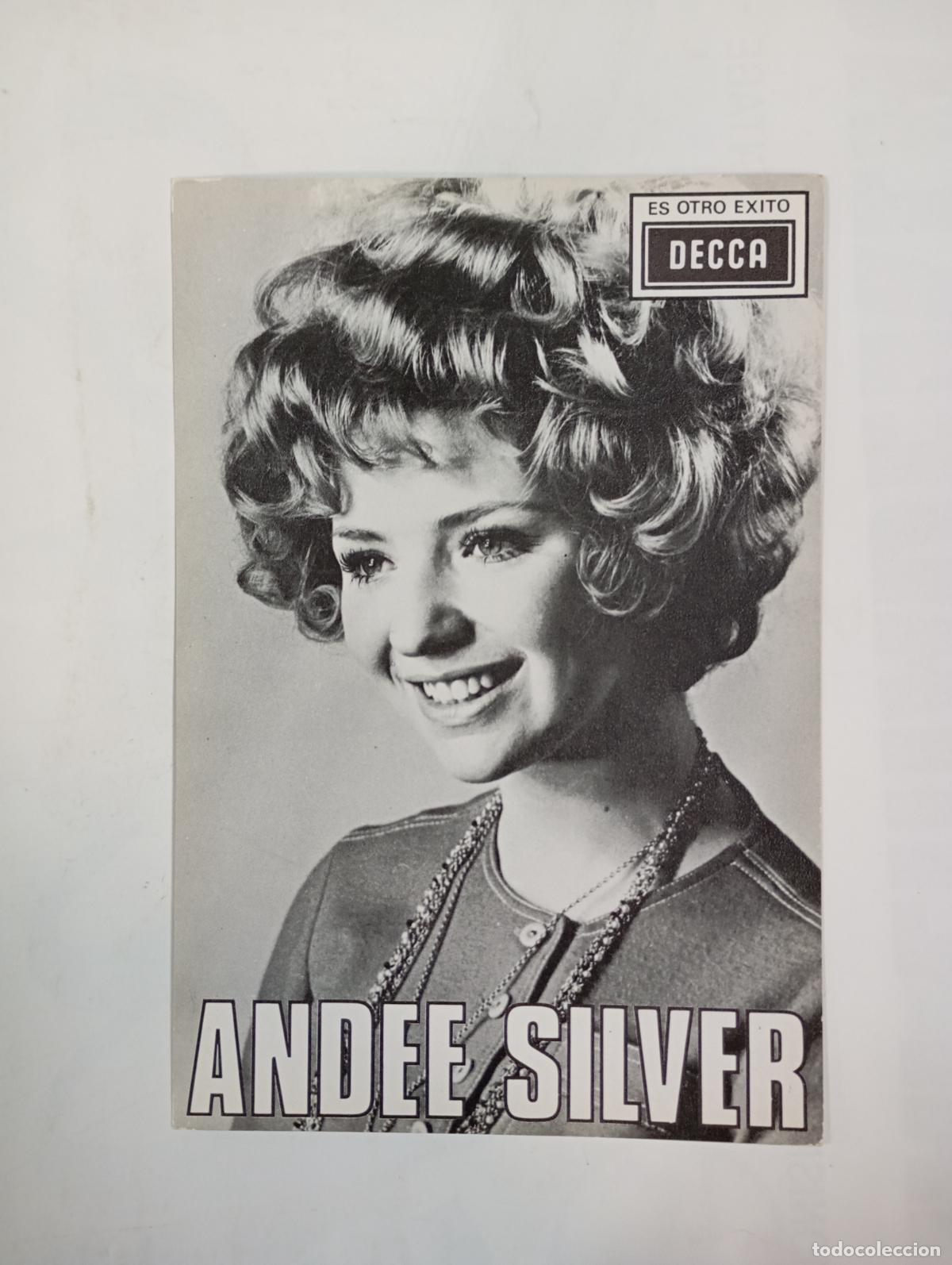 Photos of Singers: FOTO POSTAL ANDEE SILVER. DECCA. TDKP21R