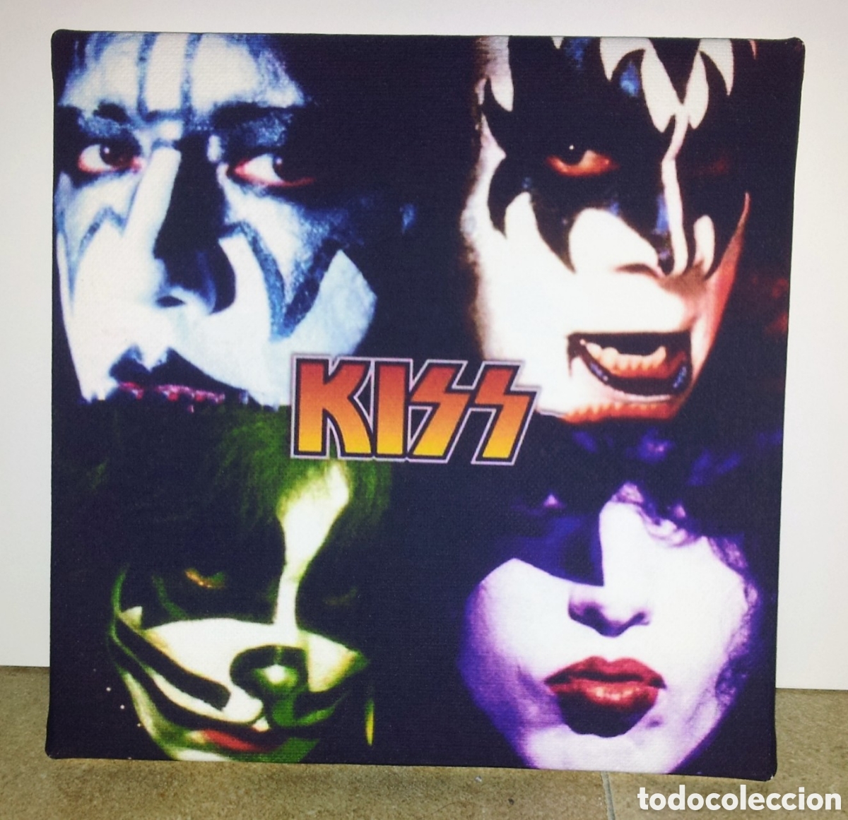 Photos of Singers: Cuadro cartel rock KISS