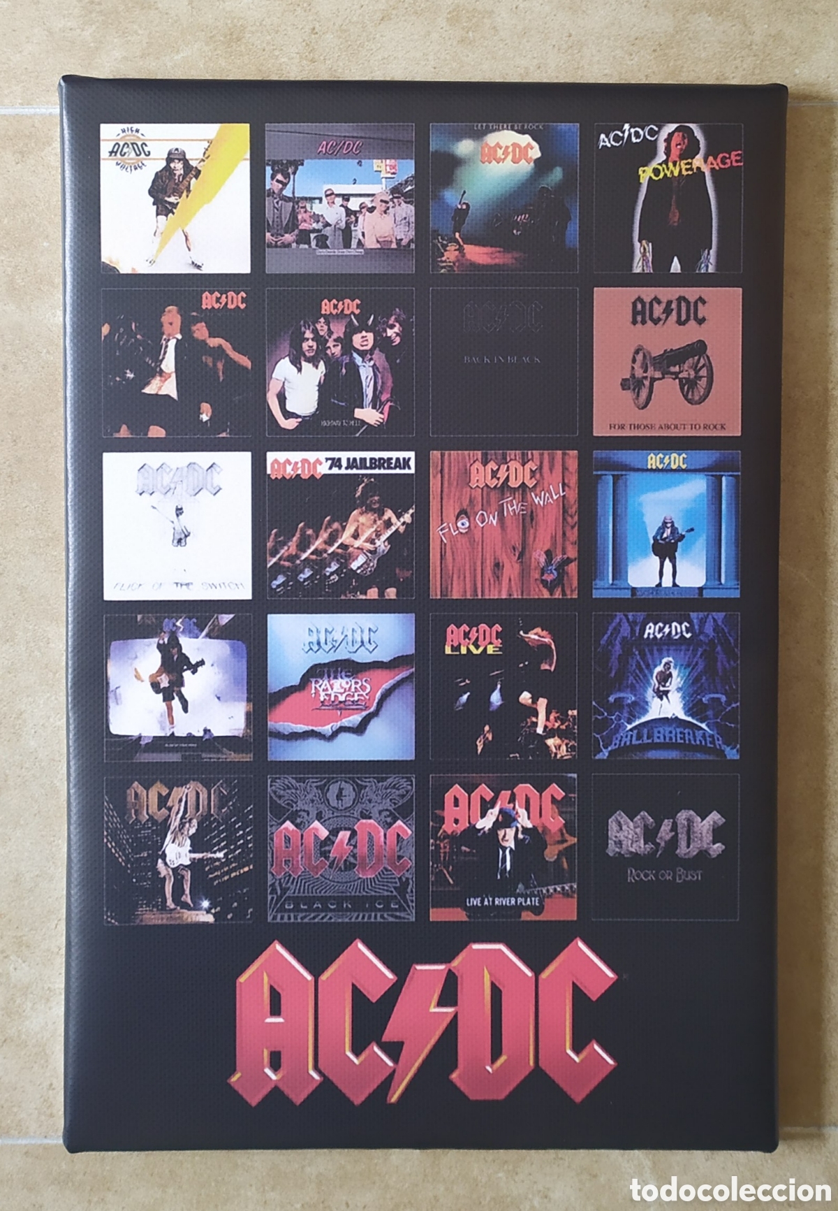 Photos of Singers: Cuadro cartel AC / DC