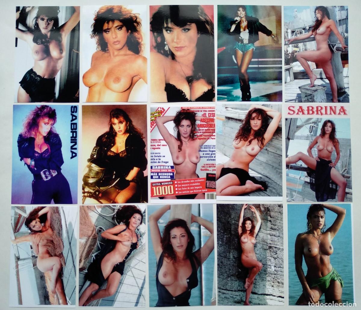 Photos de Chanteurs et Chanteuses: SABRINA SALERNO. 15 REPRODUCCIONES EN FOTO 10 x 15 CMS..