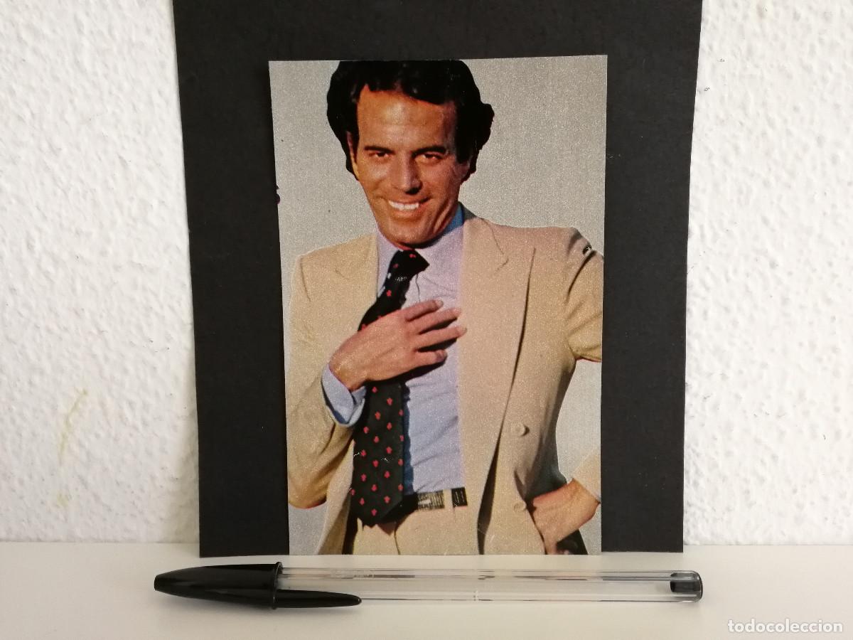 Fotos de Cantantes: TARJETA PAPEL -10*15- JULIO IGLESIAS