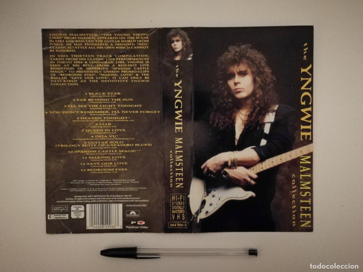 Photos de Chanteurs et Chanteuses: CARATULA ORIGINAL -A4- YNGWIE MALMSTEEN - HEAVY METAL - COLLECTION 1990