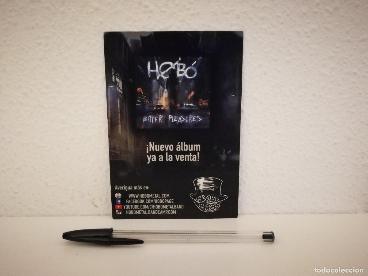 Photos de Chanteurs et Chanteuses: FLYER ORIGINAL -10*15- HOBO Bitter Pleasures - MUSICA - VISIGOTH - HEAVY METAL ROCK