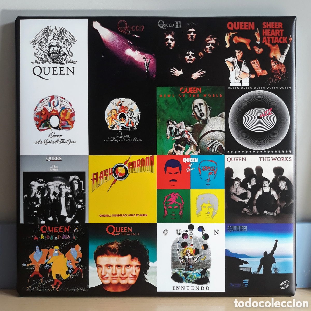 Photos de Chanteurs et Chanteuses: Cuadro collage QUEEN