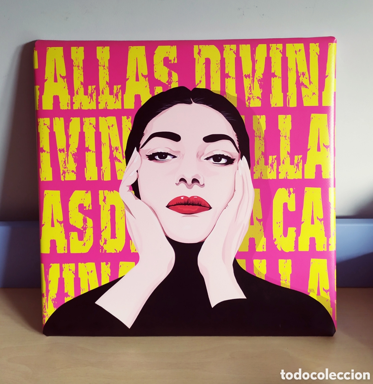 Photos de Chanteurs et Chanteuses: Cuadro cartel MARIA CALLAS