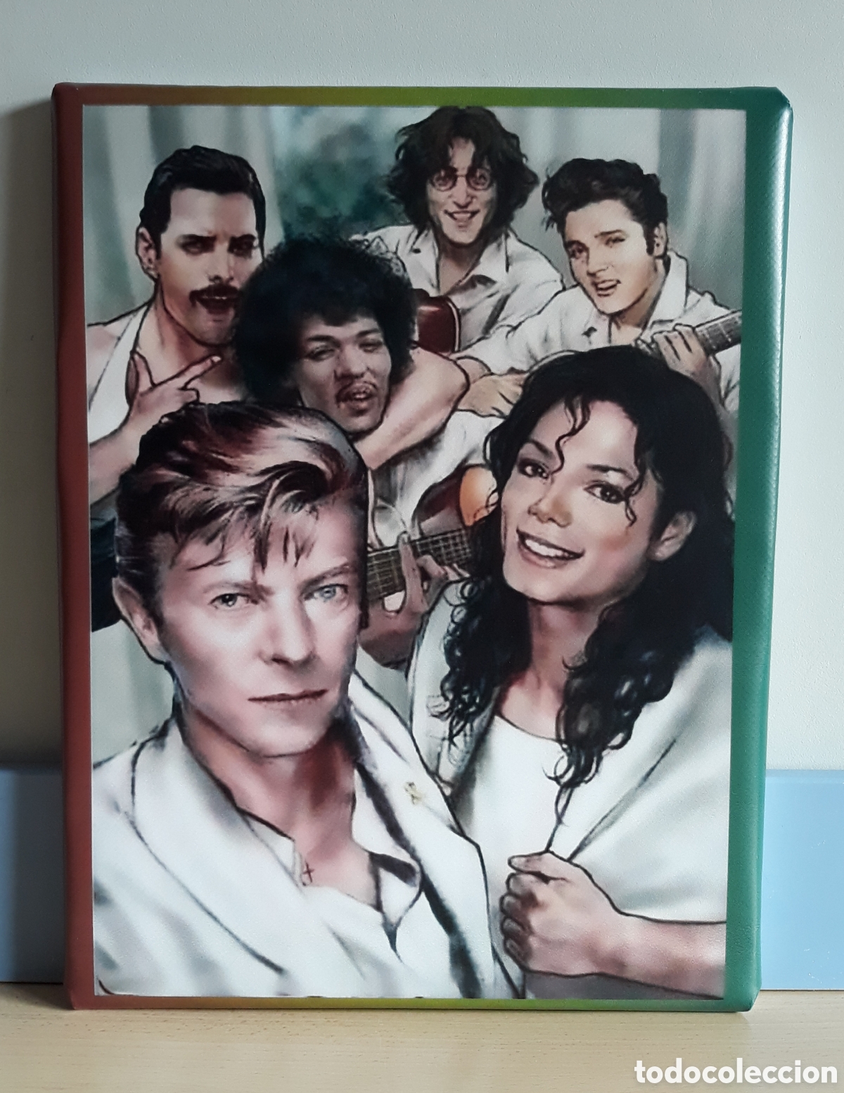 Photos de Chanteurs et Chanteuses: Cuadro cartel FAMOSOS POP ROCK