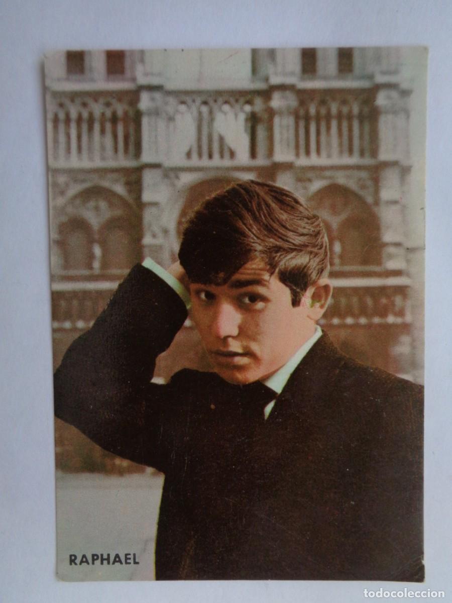 Photos de Chanteurs et Chanteuses: FOTO-CROMO DEL CANTANTE RAPHAEL . A&Ntilde;OS 60