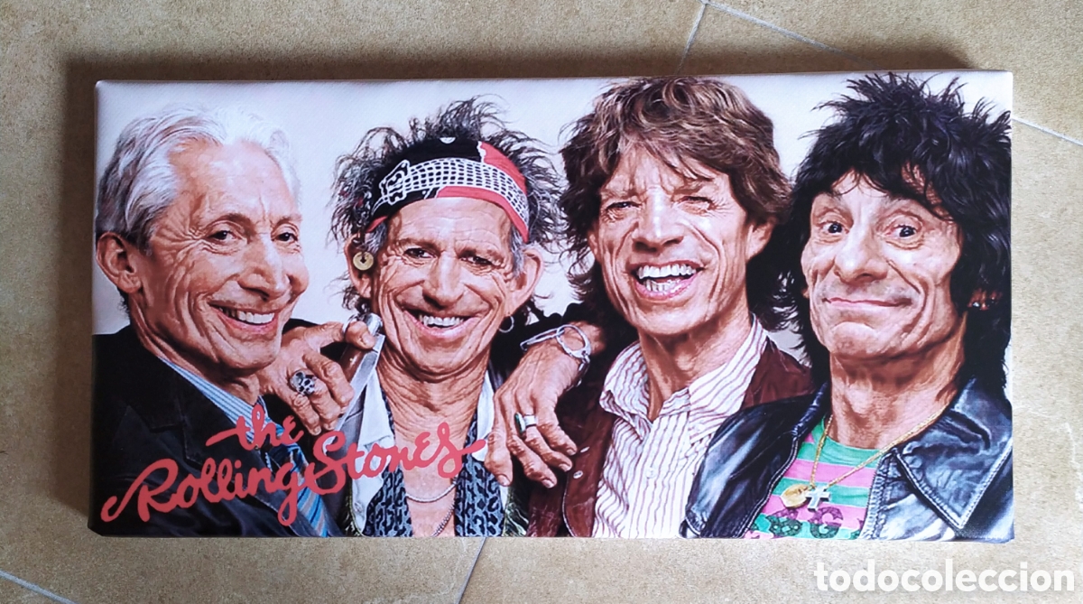 Fotos de Cantantes: Cuadro cartel ROLLING STONES caricatura
