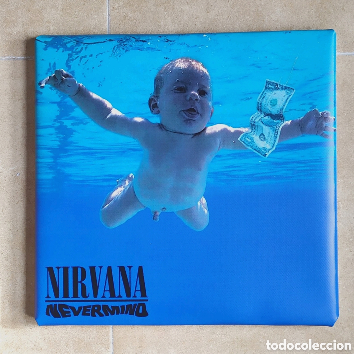 Fotos de cantantes: Cuadro cartel NIRVANA nevermind - Foto 1