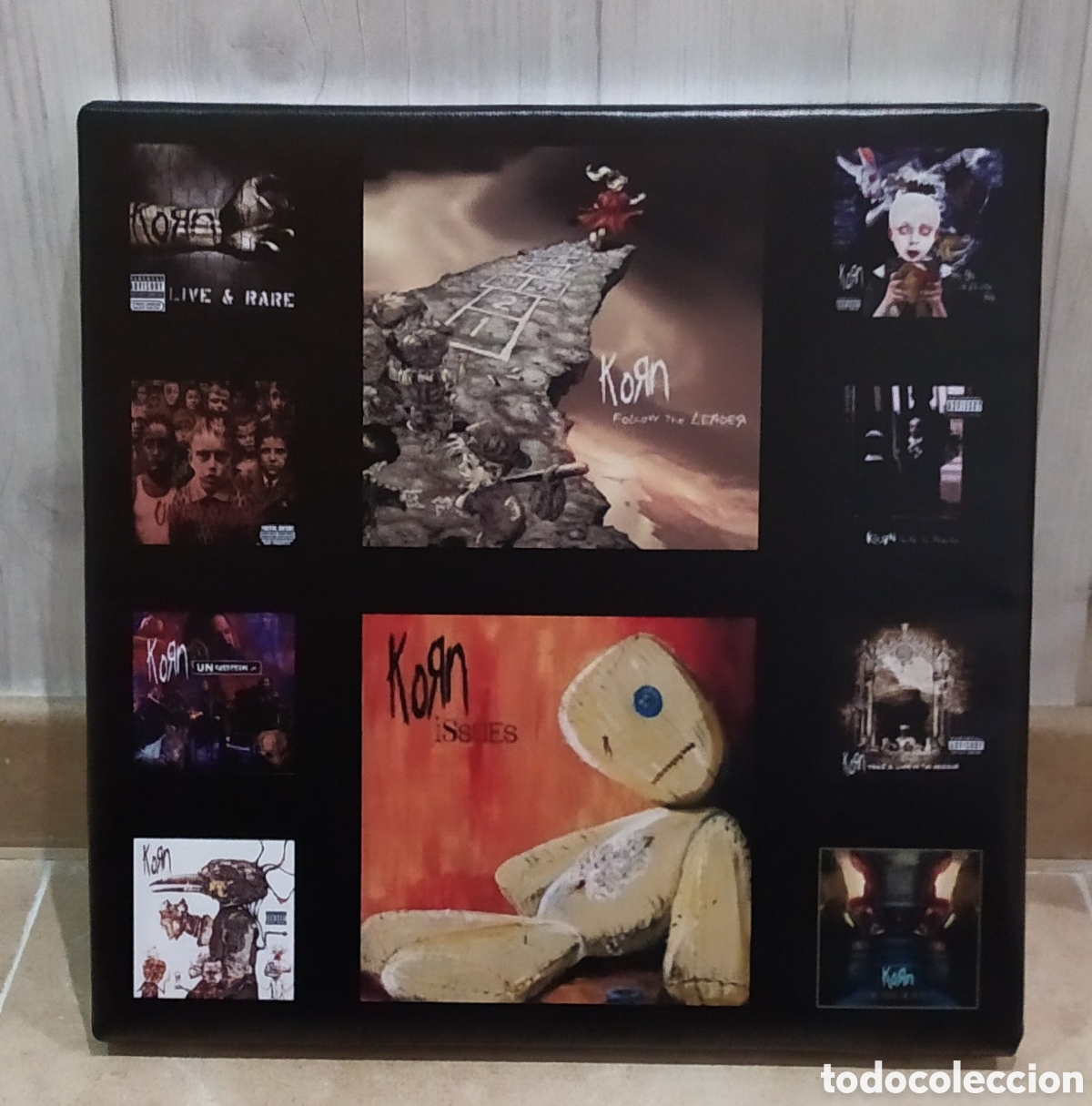 Fotos von Musikern: Cuadro cartel musical KORN