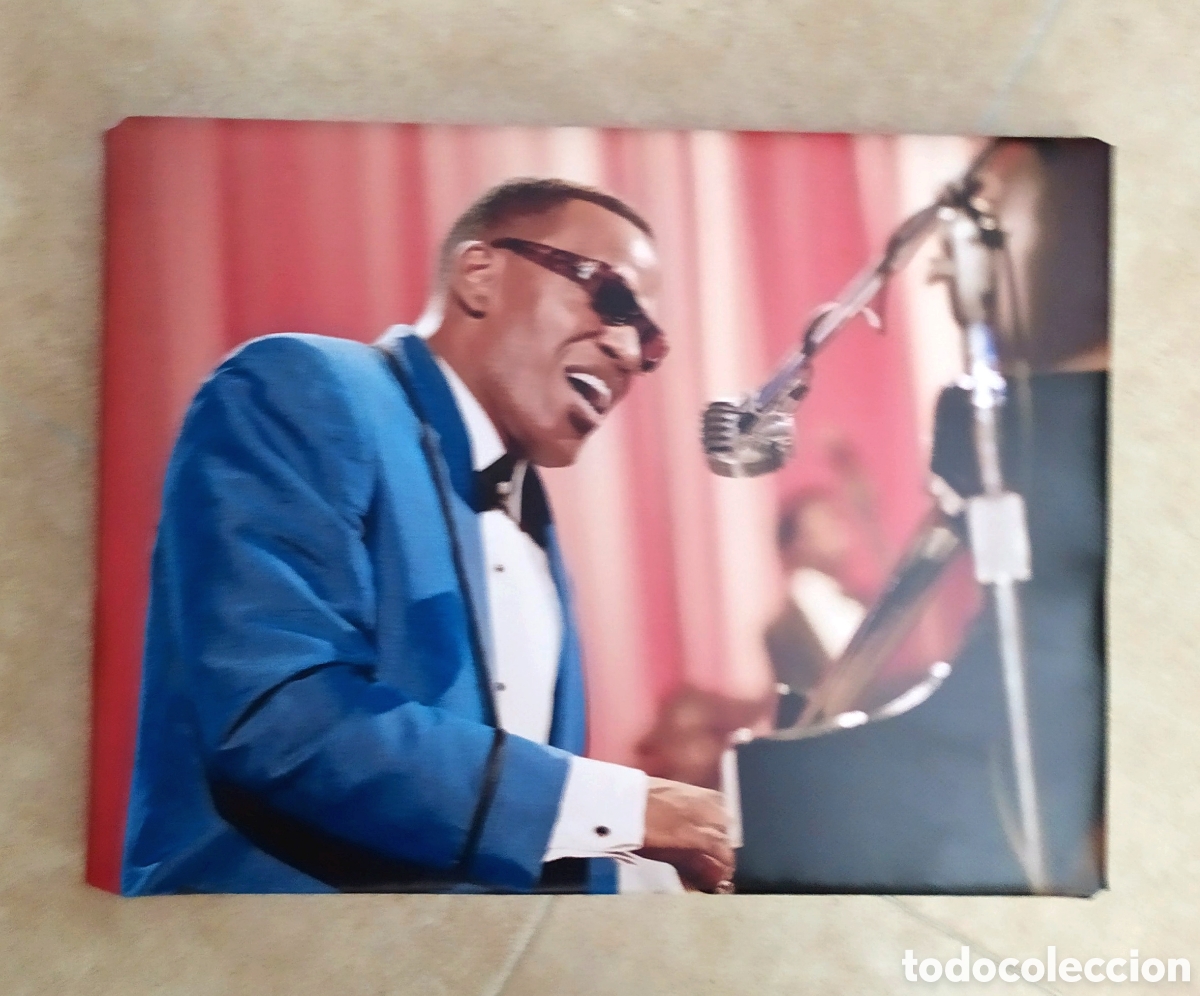 Fotos de Cantantes: Cuadro cartel jazz RAY CHARLES
