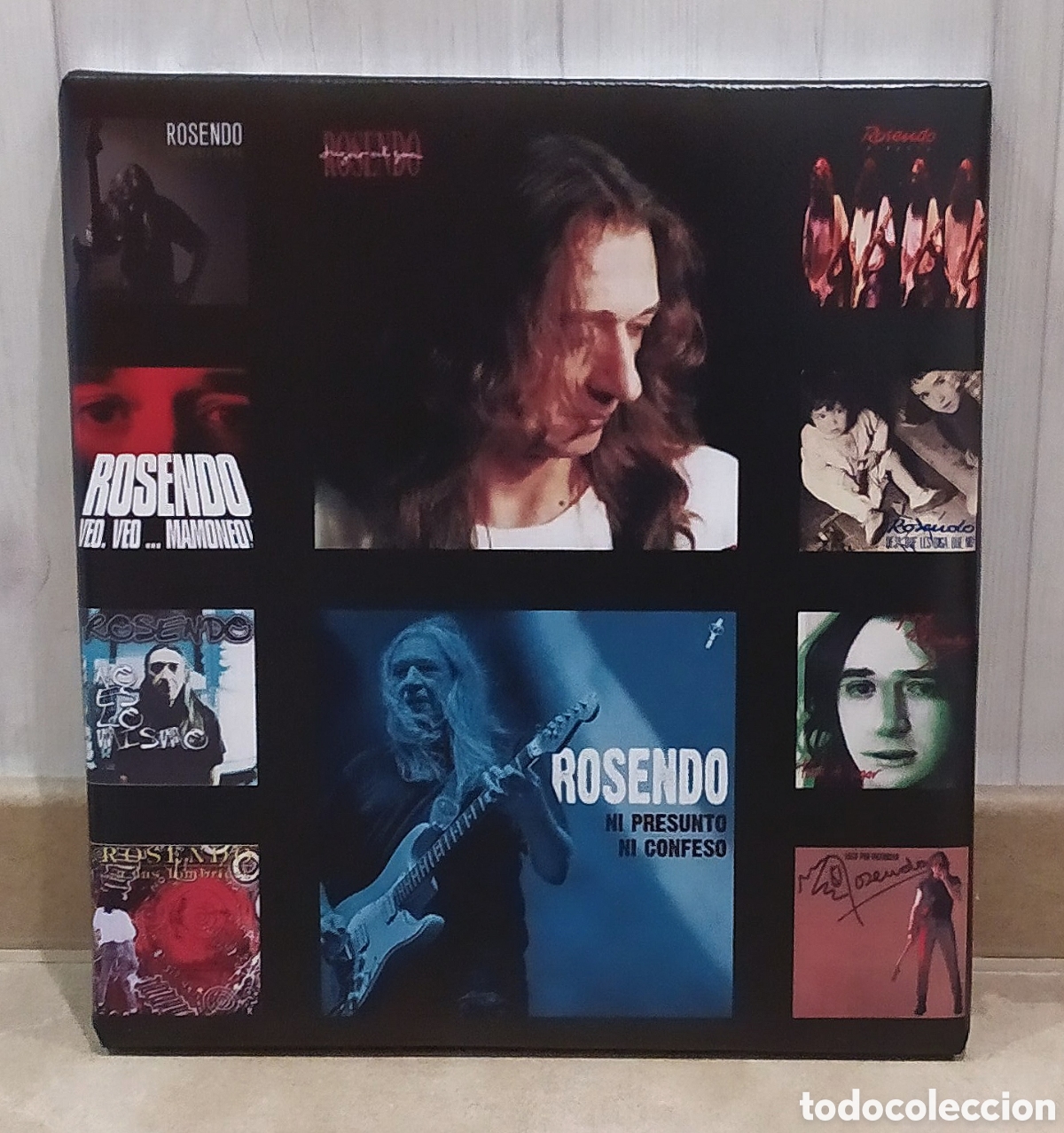 Fotos von Musikern: Cuadro cartel collage ROSENDO