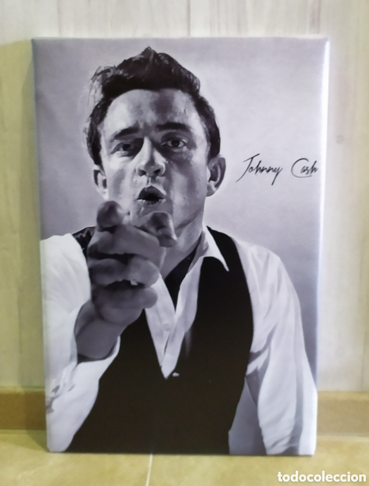 Fotos von Musikern: Cuadro cartel JHONNY CASH