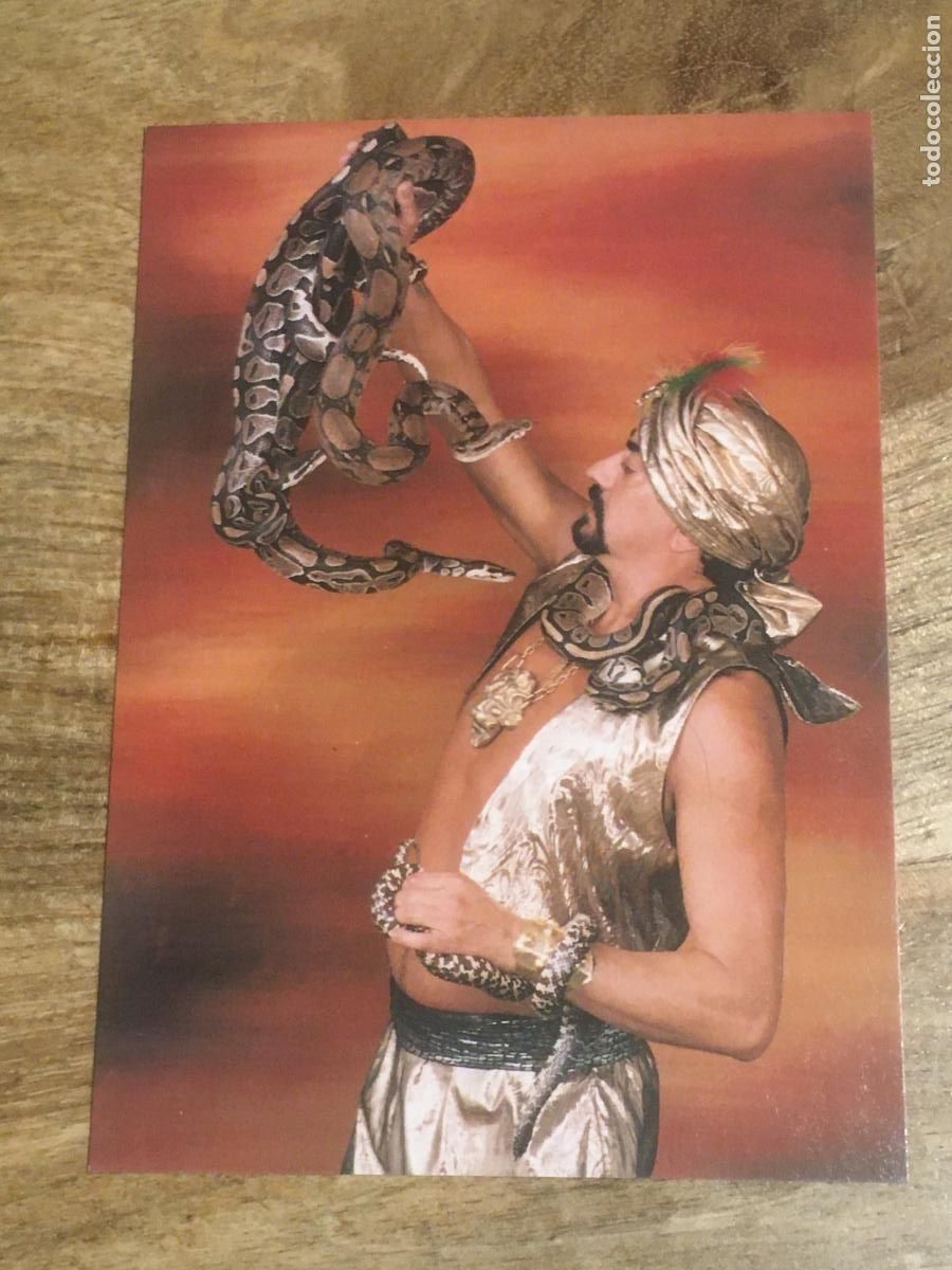 Photos of Singers: fakir kirman postal promocional original antigua