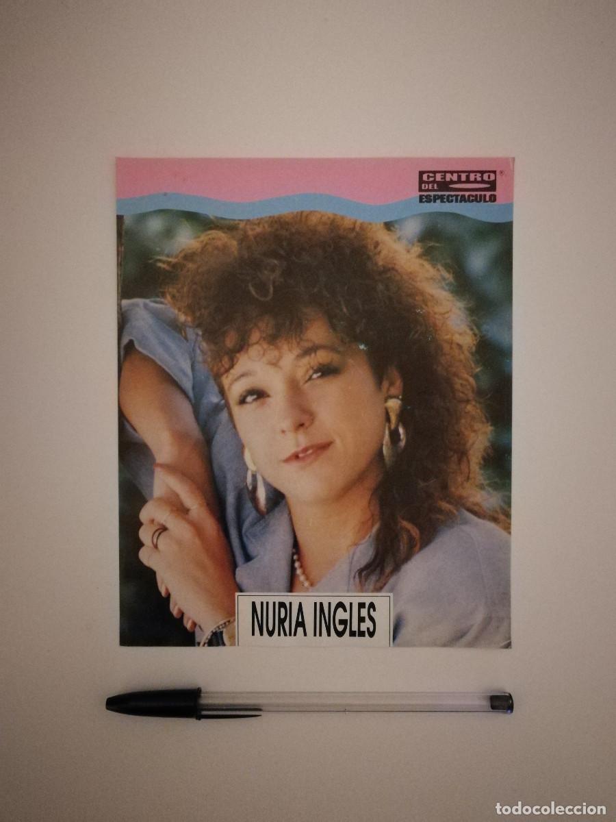Photos de Chanteurs et Chanteuses: TARJETA ORIGINAL -10*15- NURIA INGLES - MUSICA CANTANTE FLAMENCO ESPA&Ntilde;A - CENTRO DEL ESPECTACULO