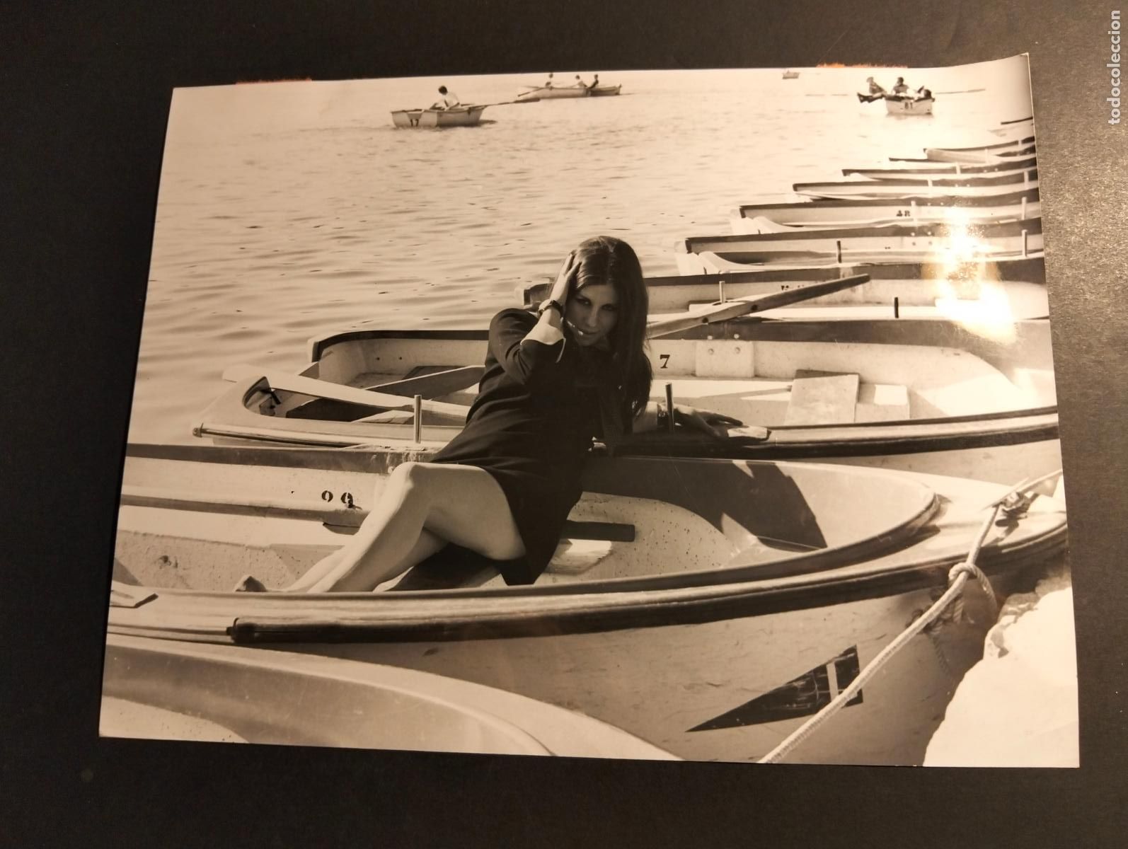 Fotos von Musikern: SOLEDAD CANTANTE ANTIGUA FOTOGRAFIA ORIGINAL 24 X 18 CM