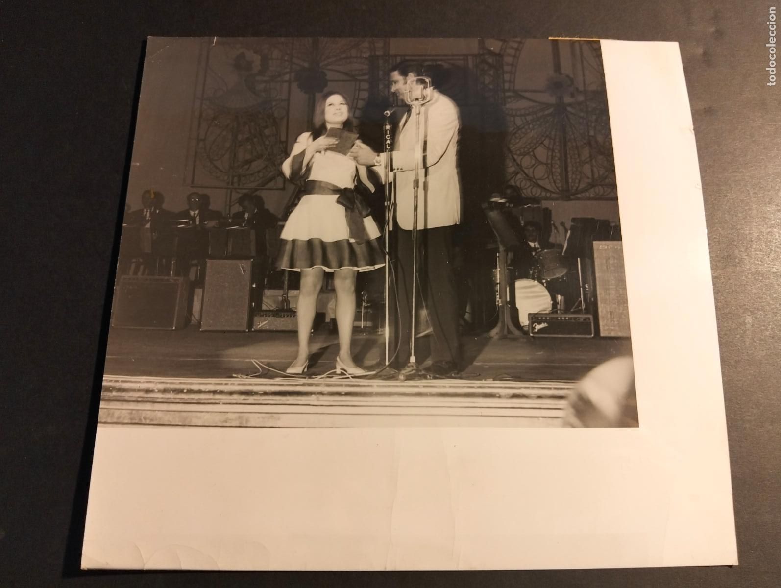 Photos of Singers: SOLEDAD CANTANTE ANTIGUA FOTOGRAFIA ORIGINAL 18 X 20 CM