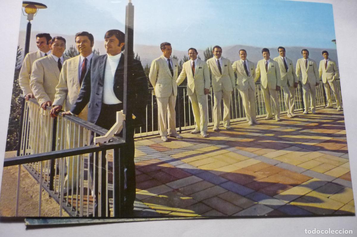 Fotos de Cantantes: postal cobla orquesta rosaleda cm