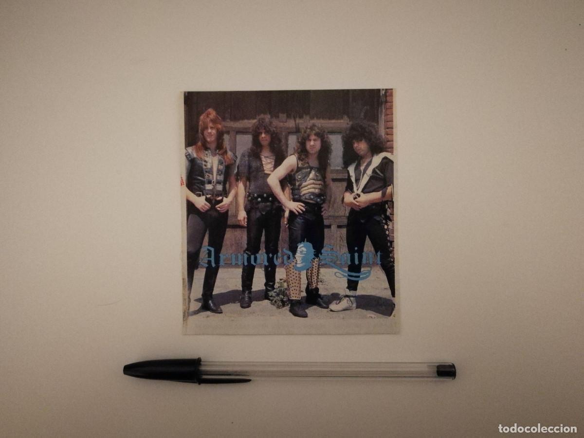 Photos of Singers: TARJETA ACARTONADA - Armored Saint - HEAVY METAL 80s