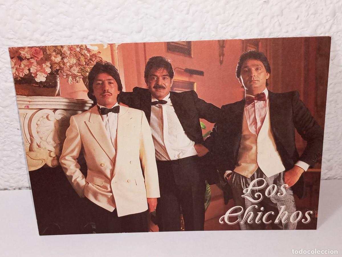 Photos of Singers: ANTIGUA POSTAL PUBLICITARIA DEL GRUPO LOS CHICOS - LP PORQUE NOS QUEREMOS - POLYGRAM A&Ntilde;O 1987