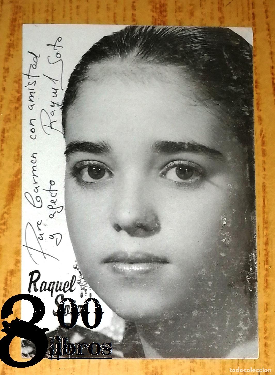 Photos of Singers: TARJETA. POSTAL. PROMOCI&Oacute;N. PUBLICIDAD. RAQUEL SOTO : Condena amarga. Con firma y dedicatoria