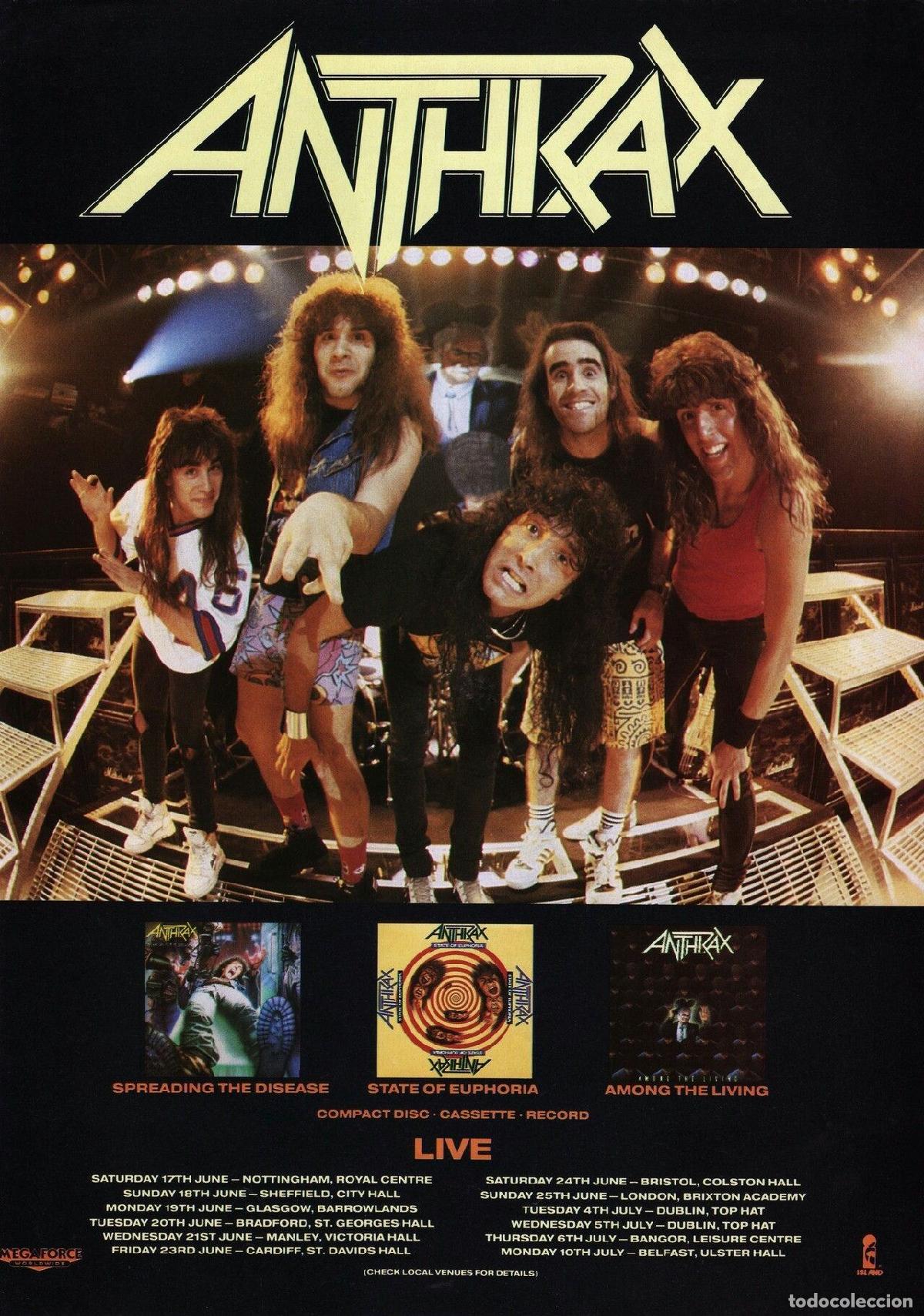 Fotos de cantantes: POSTER ANTHRAX - Foto 1