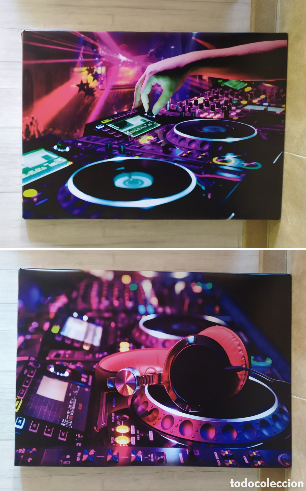 Photos of Singers: 2 Cuadros carteles DJ