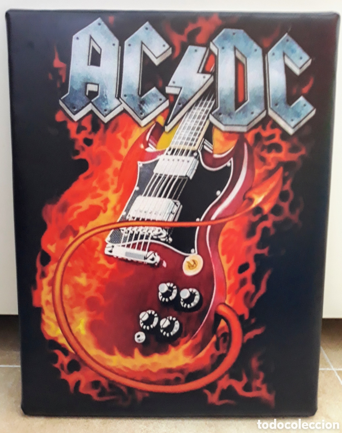 Photos de Chanteurs et Chanteuses: Cuadro cartel AC/DC heavy
