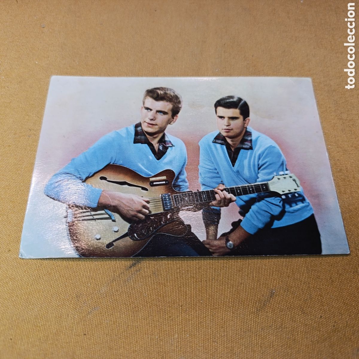 Photos de Chanteurs et Chanteuses: DUO JUVENT'S, POSTAL 1963, CIRCULADA
