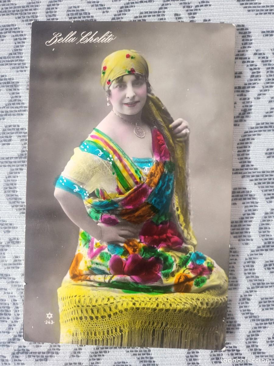 Photos de Chanteurs et Chanteuses: Bella Chelito postal antigua 9 X 13 ctms...