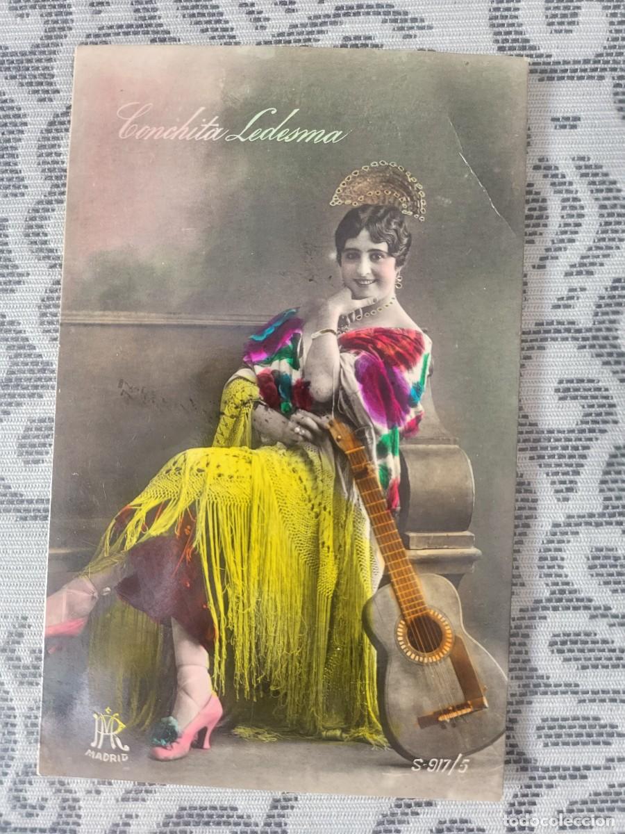 Photos de Chanteurs et Chanteuses: Conchita Ledesma postal antigua 9 X 13 ctms...