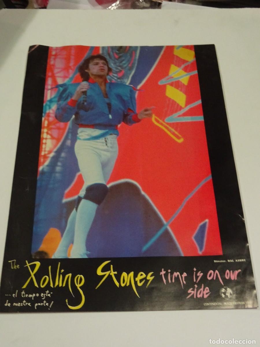 Fotos de Cantantes: (M67) CARTEL THE ROLLING STONES TIME IS ON OUR SIDE - 23X33CM