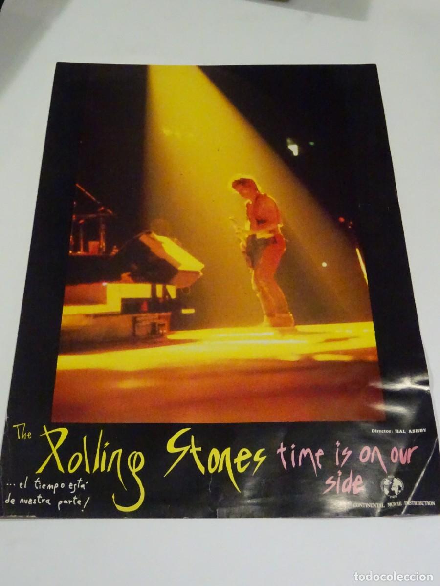 Fotos de Cantantes: (M67) CARTEL THE ROLLING STONES TIME IS ON OUR SIDE - 23X33CM