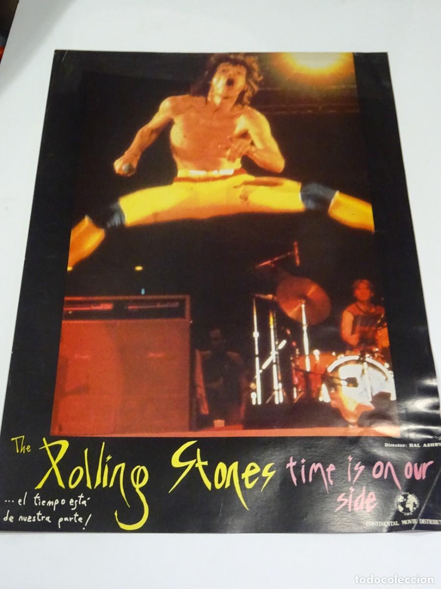 Fotos de Cantantes: (M67) CARTEL THE ROLLING STONES TIME IS ON OUR SIDE - 23X33CM